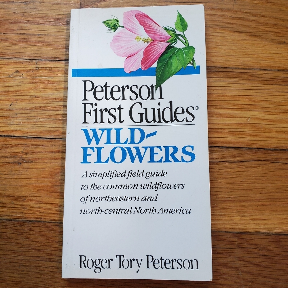 Vtg Peterson First Guides Wild Flowers simplified field guide northeast ncentral